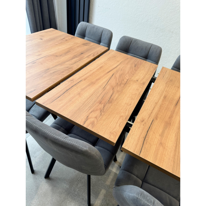 Обеденные столы, Деревянный стол Лиман 117 (157) x 77