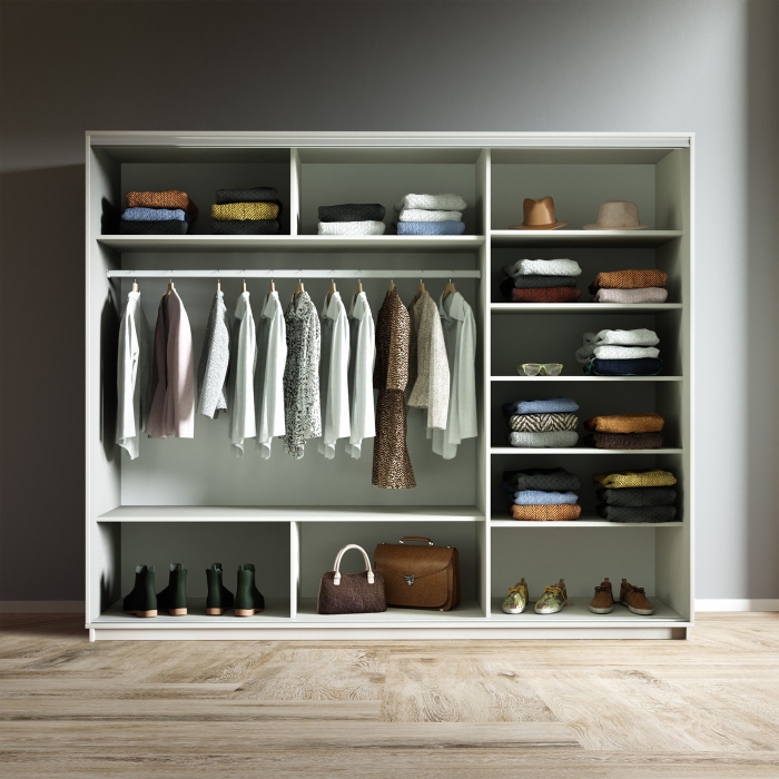 Шкафы-купе 3-х дверные, Шкаф-купе Экспресс 3-х дверный Фотопечать Ленты Стекла 210х60х220