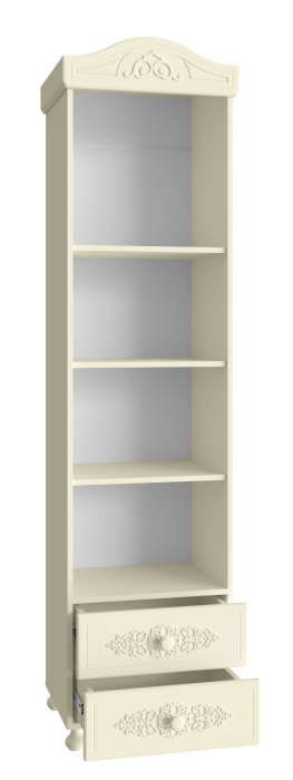 Для одежды, Шкаф-пенал с зеркалом Ассоль плюс АС-1