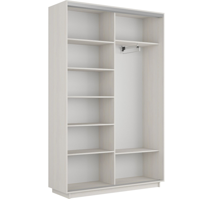 Шкафы-купе 2-х дверные, Шкаф-купе Экспресс Экспенс дуо 2200 x 1400 x 450