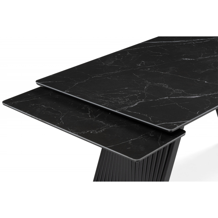 Обеденные столы, Керамический стол Вейв new 140(200)х80