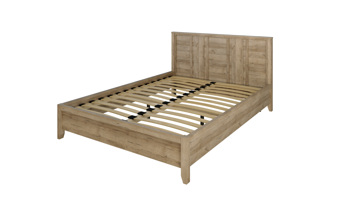 Кровати, Спальня Scandica Oslo (модуль 308) Кровать 140*200 с орт.осн.