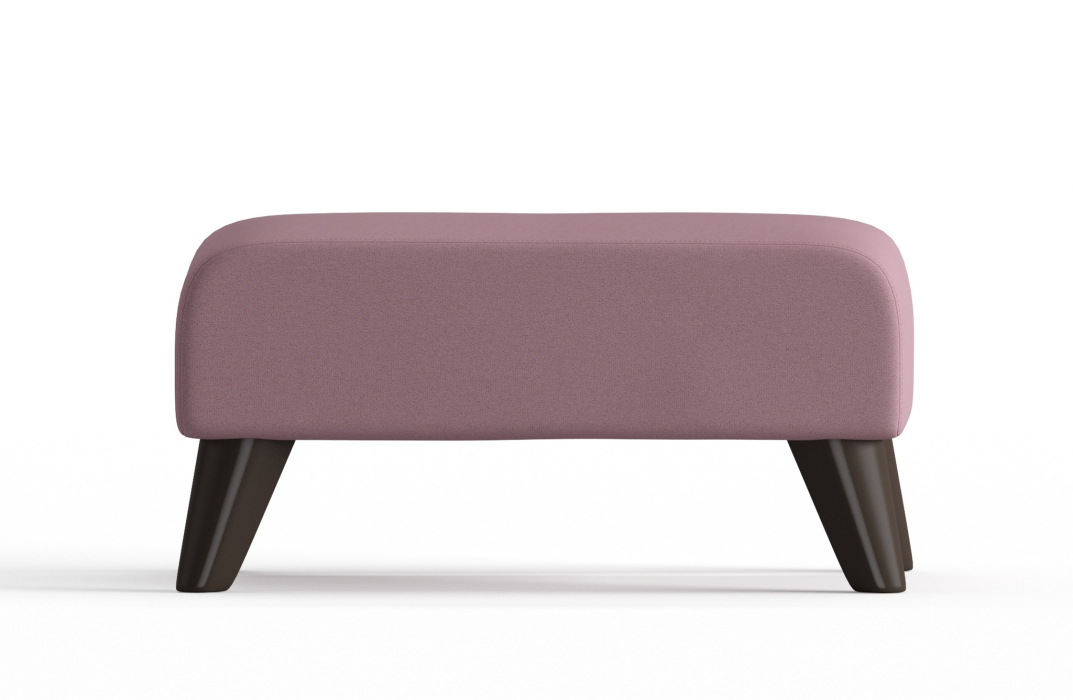 Пуф в прихожую, Пуф Барон на ножках, велюр