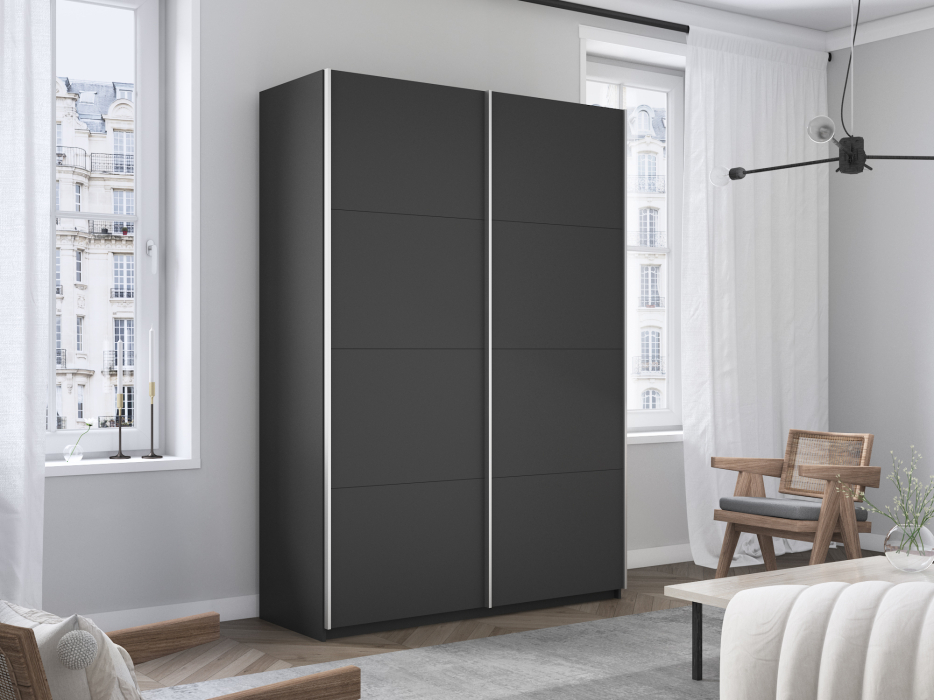 Шкафы-купе 2-х дверные, Шкаф Прайм дуо ДСП/ДСП 2300 x 1600 x 570