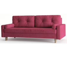 Диваны с ящиком для белья, Диван-кровать Belfast, независимый пружинный блок, велюр