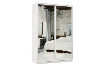 Шкаф-купе Премьер 02 белый