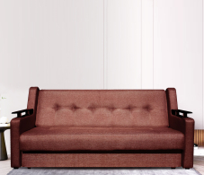 Диваны книжки, Диван-кровать книжка Сенатор Люкс  120, рогожка/экокожа