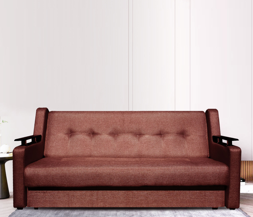 Диваны книжки, Диван-кровать книжка Сенатор Люкс  120, рогожка/экокожа