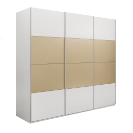 Шкаф-купе Эста 3-х дверный ДСП/Стекла фисташка/Доводчик 300х66х240