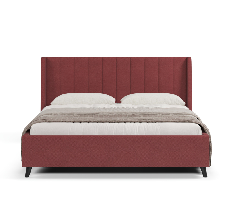 Мягкая кровать, Кровать Милла 160, велюр