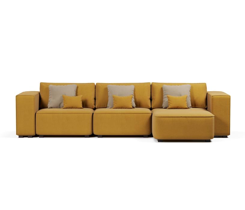 Диваны угловые, Диван-кровать угловой еврокнижка Сиэтл, велюр