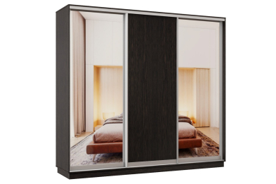 Шкаф-купе Премьер Лайт 59 (01;02;01) трехдверный