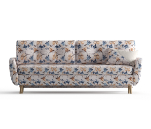 Диван-кровать Норфолк, независимый пружинный блок, велюр