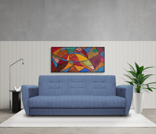 Диван-кровать Лира, астра, 120