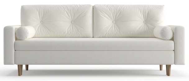 Диван-кровать Таврида, пружинный блок, велюр