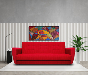 Диван-кровать Лира, астра, 120