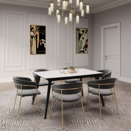 Стул Whispered Fusion, золотой