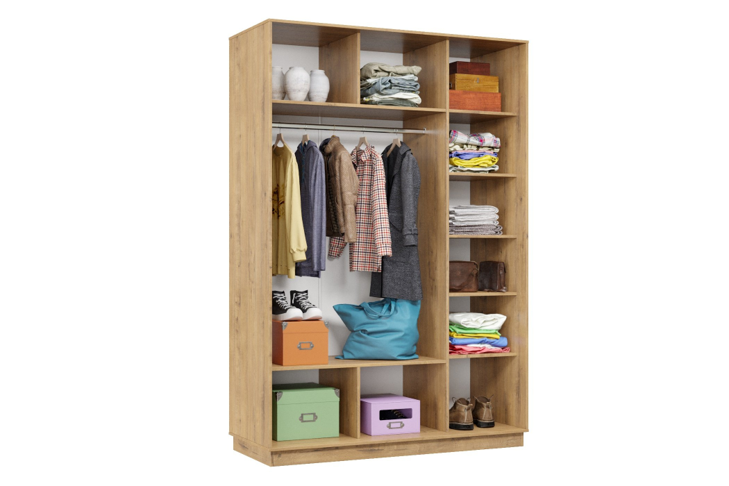 Шкафы-купе 2-х дверные, Шкаф-купе Премьер 10 (11ЗБ;11ЗБ) фасады зеркало бронза/двухдверный/Профиль чёрный муар