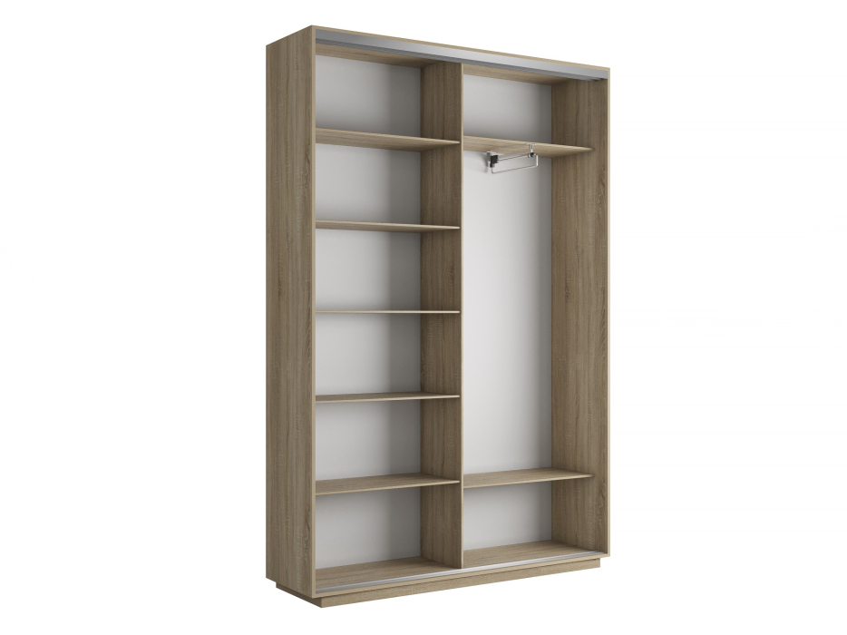 Шкафы-купе 2-х дверные, Шкаф-купе Экспресс Элемент дуо 2400 x 1200 x 450