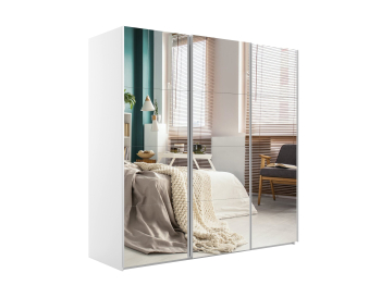 Шкаф-купе Эста Зеркало+Зеркало+Зеркало 300х66х240