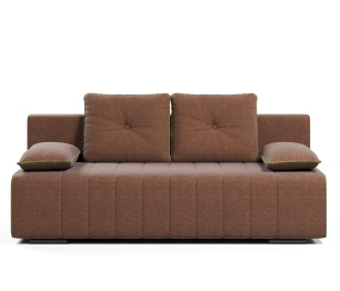 Диван-кровать прямой Лестер аккордеон-евро, рогожка