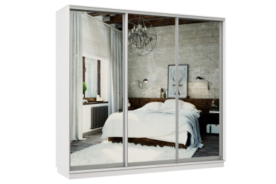 Шкаф-купе Премьер Лайт 61 (01;01;01) трехдверный