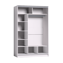 Шкаф-купе 2-дв  Strike 1350 лдсп/лдсп  (в2105*ш1350*г595)