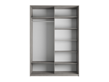 Шкаф-купе Прайм 2-х дверный ДСП/Стекло фисташка/Доводчики 120х57х230