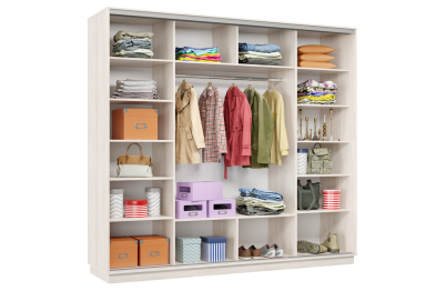 Шкаф-купе Премьер Лайт 60 (08;11;08) трехдверный