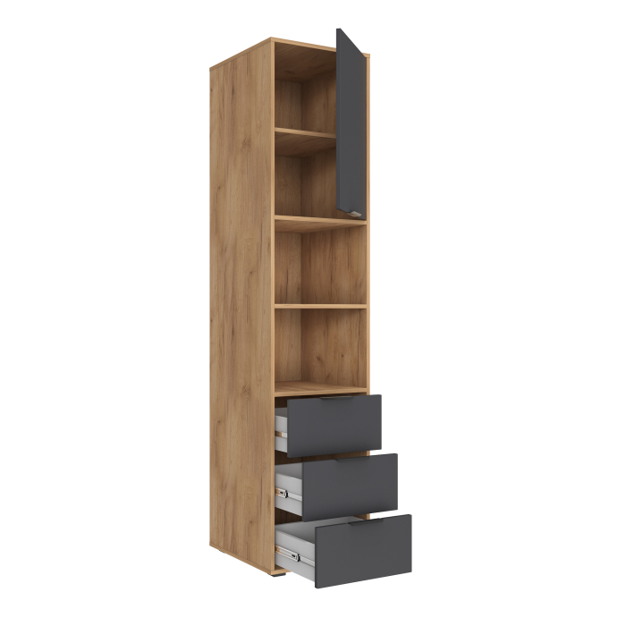 Шкафы одностворчатые, Пенал Оптима ОП-03