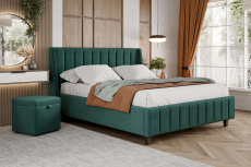 Мягкая кровать, Кровать Милана 1400 с подъёмным механизмом