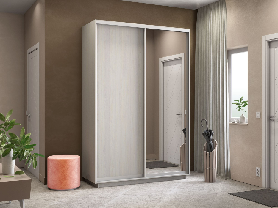 Шкафы-купе, Шкаф-купе Экспресс Медиум дуо 2400 x 1600 x 600