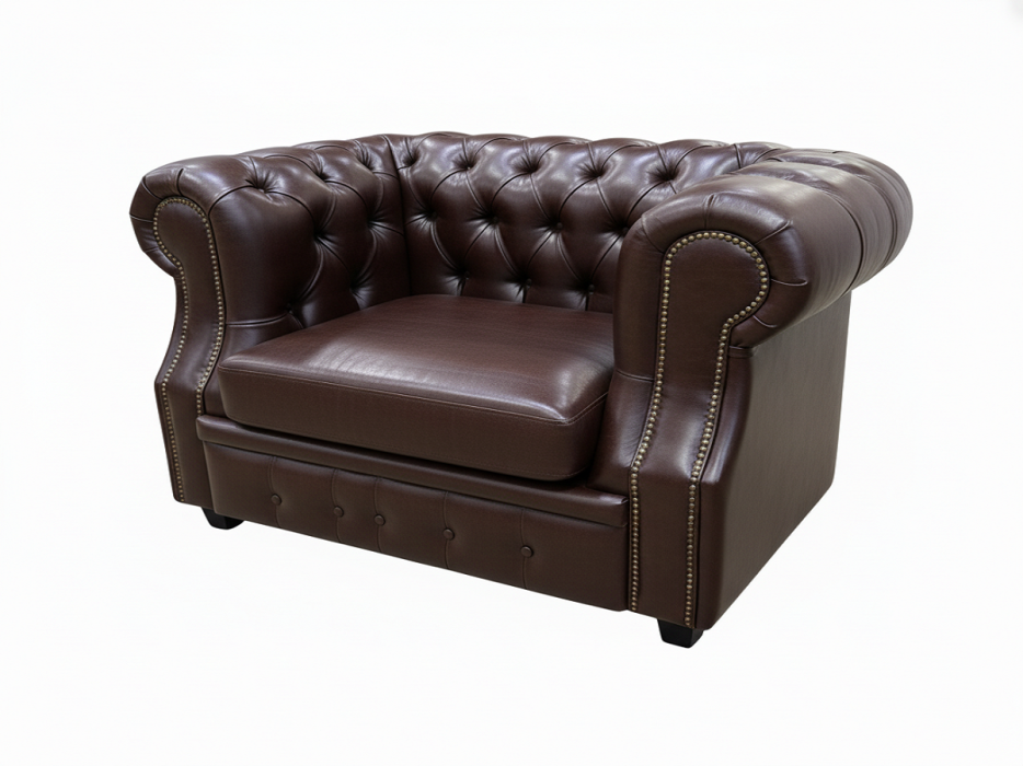 Кресло для отдыха, Кресло  Честер Лофт экокожа