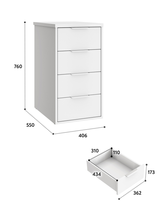 Комоды, Тумба К-53