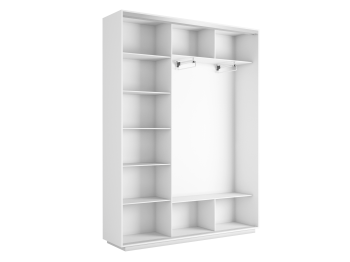 Шкаф-купе Экспресс Экспенс трио 2400 x 1800 x 450