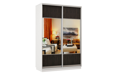 Шкаф-купе Премьер Лайт 03 (05;05) двухдверный