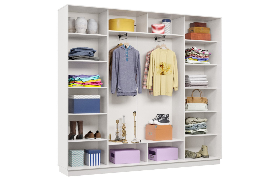 Шкафы-купе 3-х дверные, Шкаф-купе Премьер 57 (11ЗБ;11ЗБ;11ЗБ) фасады зеркало бронза/трёхдверный/Профиль чёрный муар