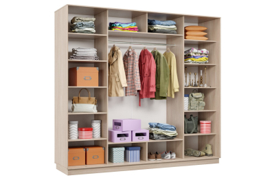 Шкаф-купе Премьер 60 (15;15;15) трёхдверный