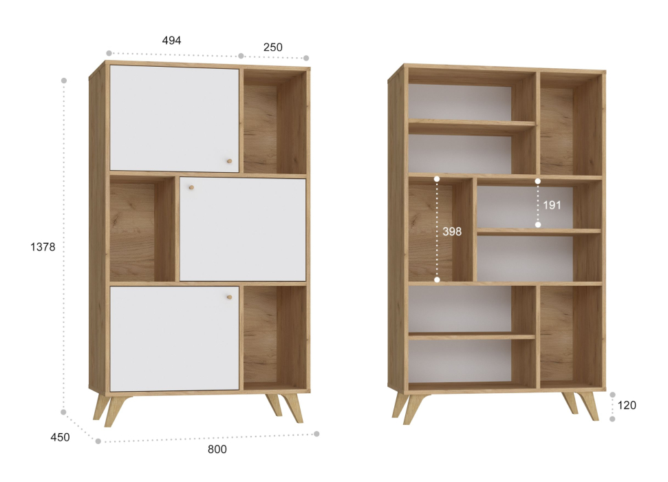 Открытые, Стеллаж Ирма ИР-10