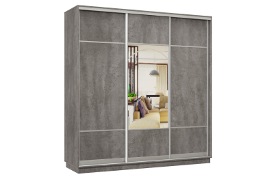 Шкаф-купе Премьер Лайт 35 (08;05;08) трехдверный
