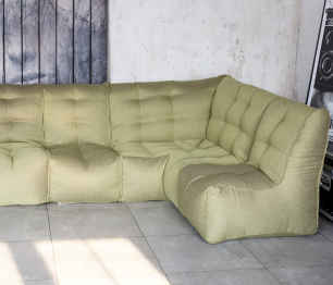 Модульный диван SHAPE (бескаркасный) угловой +3