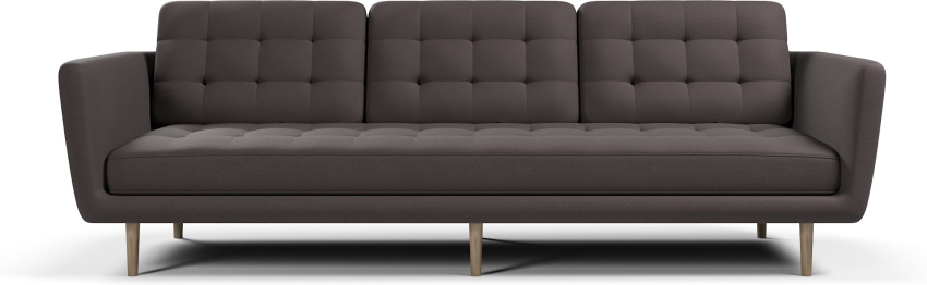 Диван прямой нераскладной Неаполь 1, велюр