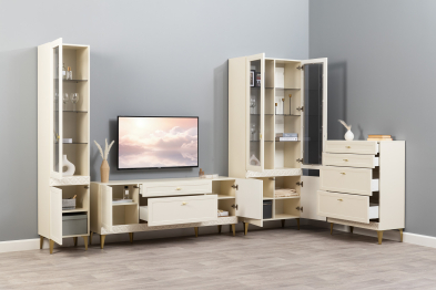 Шкаф витрина Марион 16.397.01