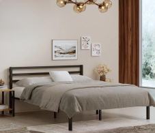 Кровати 140х200, Кровать Сталь 140х200