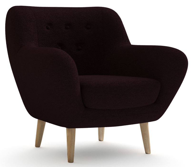 Кресло для отдыха, Кресло Элефант мягкое, Искусственный мех