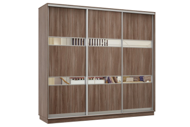 Шкаф-купе Премьер 44 (15;15;15) трёхдверный