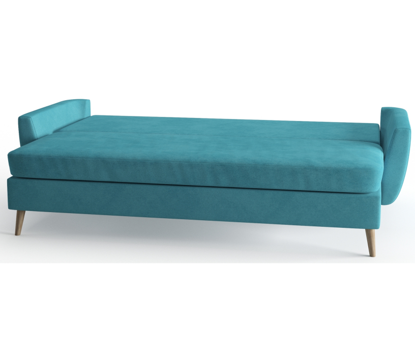 Диваны с ящиком для белья, Диван-кровать Норфолк, независимый пружинный блок, велюр