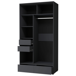 Шкаф-купе 2-дв  MOD 1200 зеркало/лдсп  (в2390*ш1232*г620)