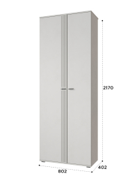 Шкаф для одежды Эмилия ЭЛ-13К глухой