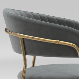 Стул Whispered Fusion, золотой